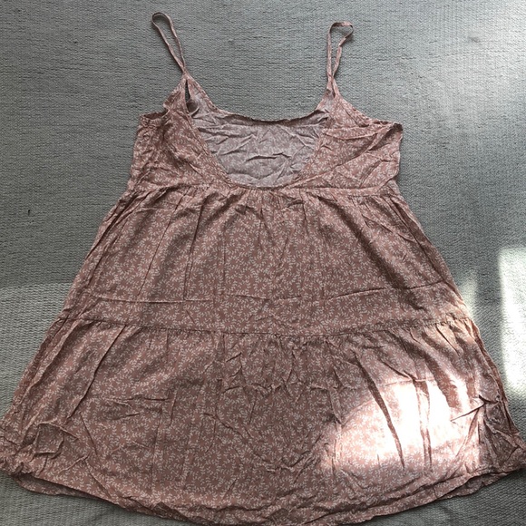Large Kori blush tank dress with open back - Picture 2 of 3
